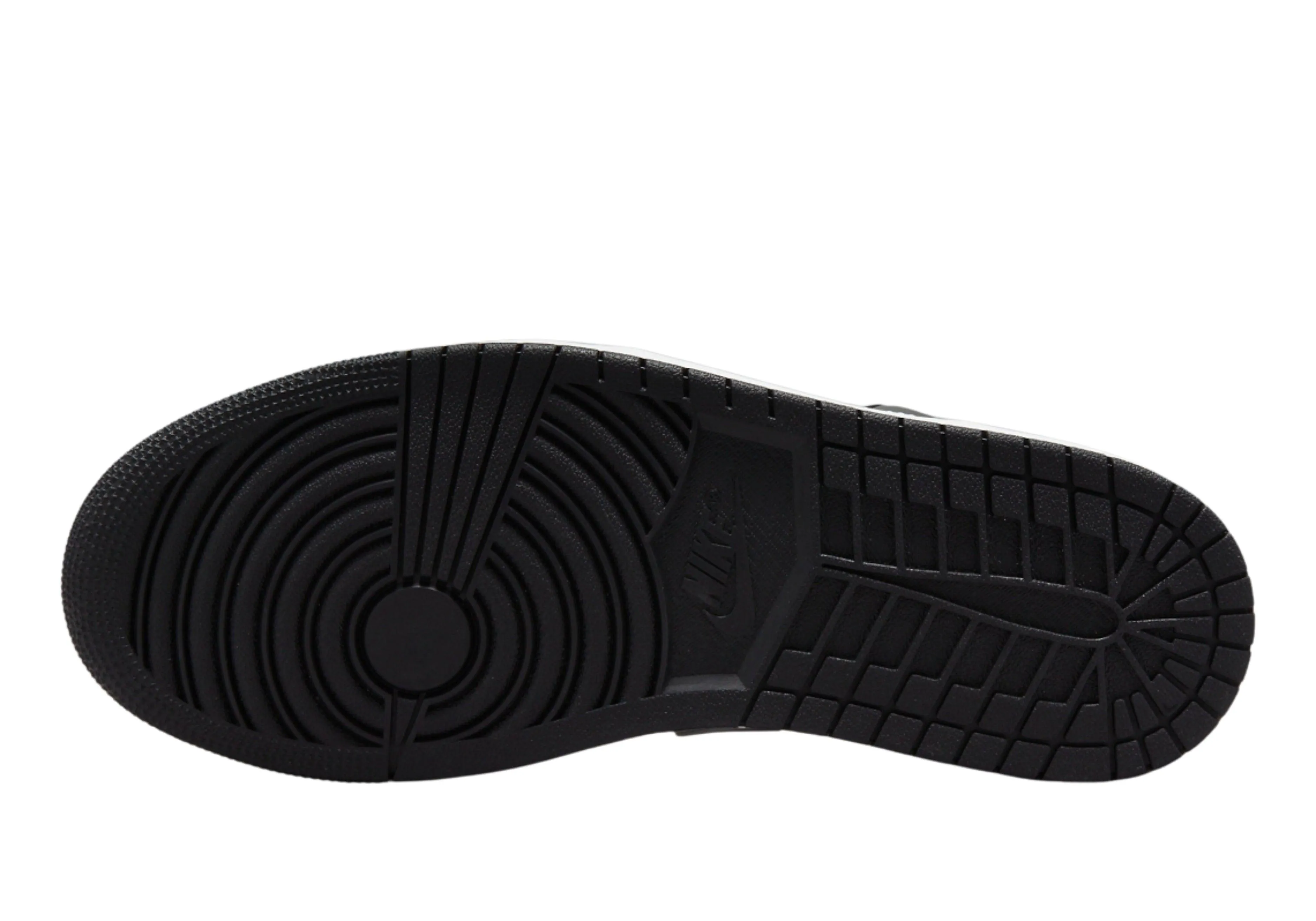 Air Jordan 1 Low 'Black Medium Grey training aid interval - training