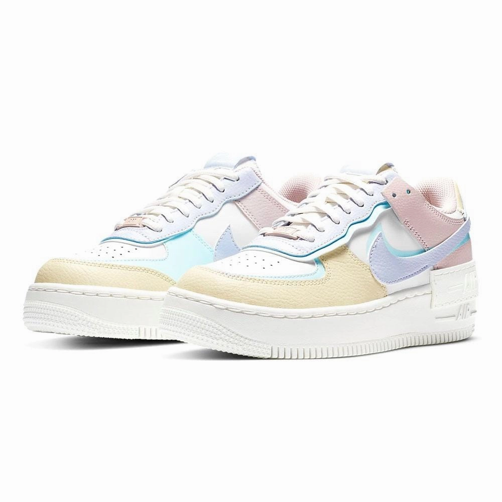 Nike Air Force 1 Shadow Pastel Blue Purple Step Smart Travel Style
