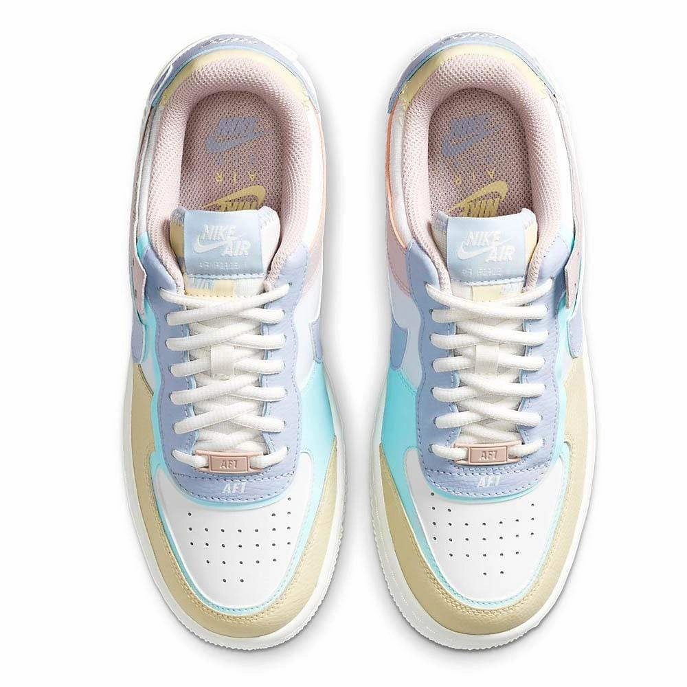 Nike Air Force 1 Shadow Pastel Blue Purple Flexible Steps Superior support