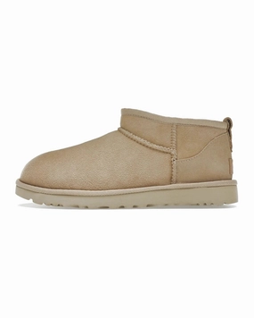 UGG Classic Ultra Mini Brown Driftwood (W) City Cool Toe Open