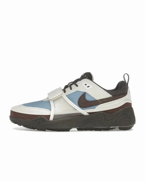 Nike Zoom Field Jaxx Travis Scott Leche Blue running with music