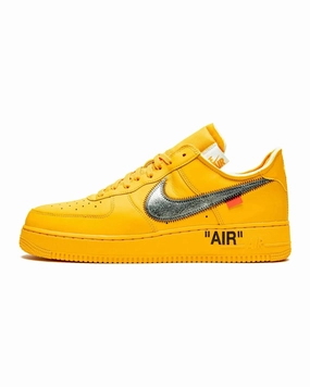obstacle - course shoes Nike Air Force 1 Low X Off-White ICA University Gold