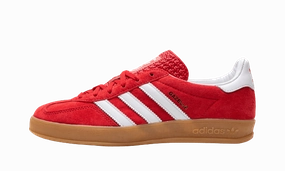 Tropical Feel Adidas Gazelle Indoor Scarlet Cloud White