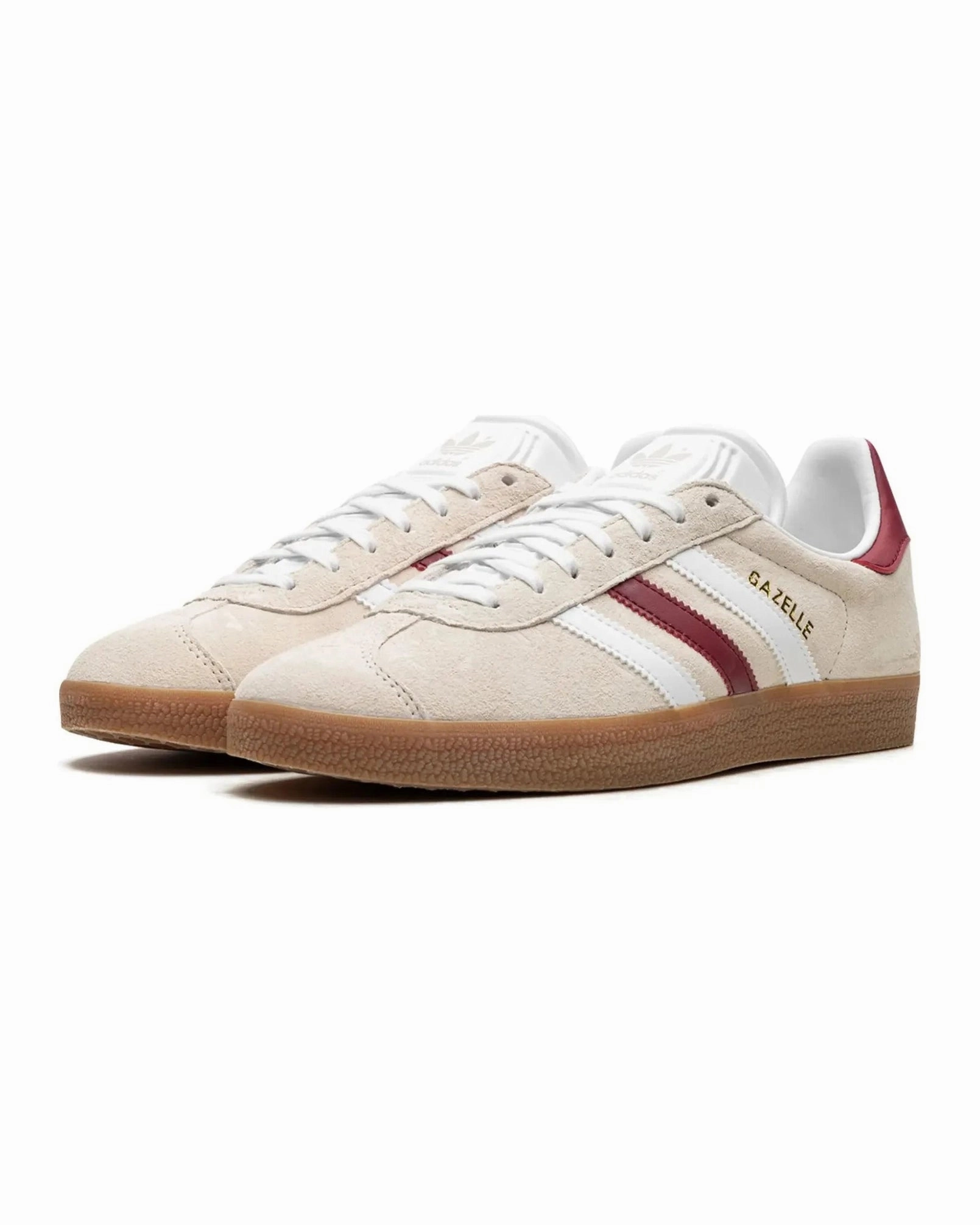 Adidas Gazelle Aluminum Collegiate Burgundy Timeless Performance Superior ease