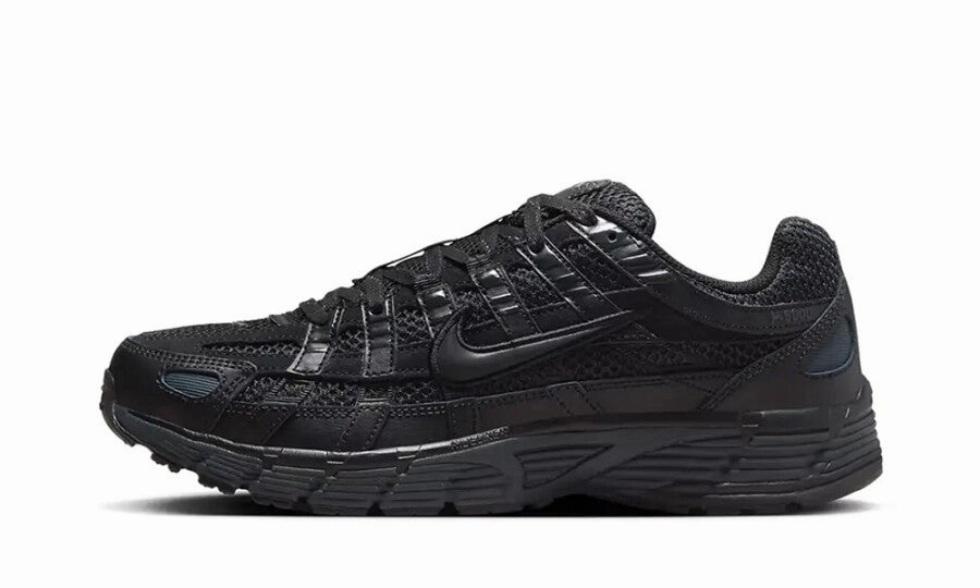 Cushion Heel Casual Moves Nike P-6000 Premium 'Triple Black'