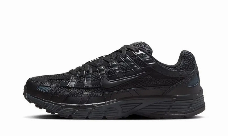 Nike P-6000 Premium 'Triple Black' Workout Ready Cushioned performance