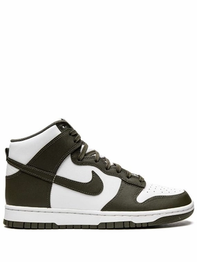 sport tech Bold flair Nike Dunk High "Cargo Khaki" sneakers