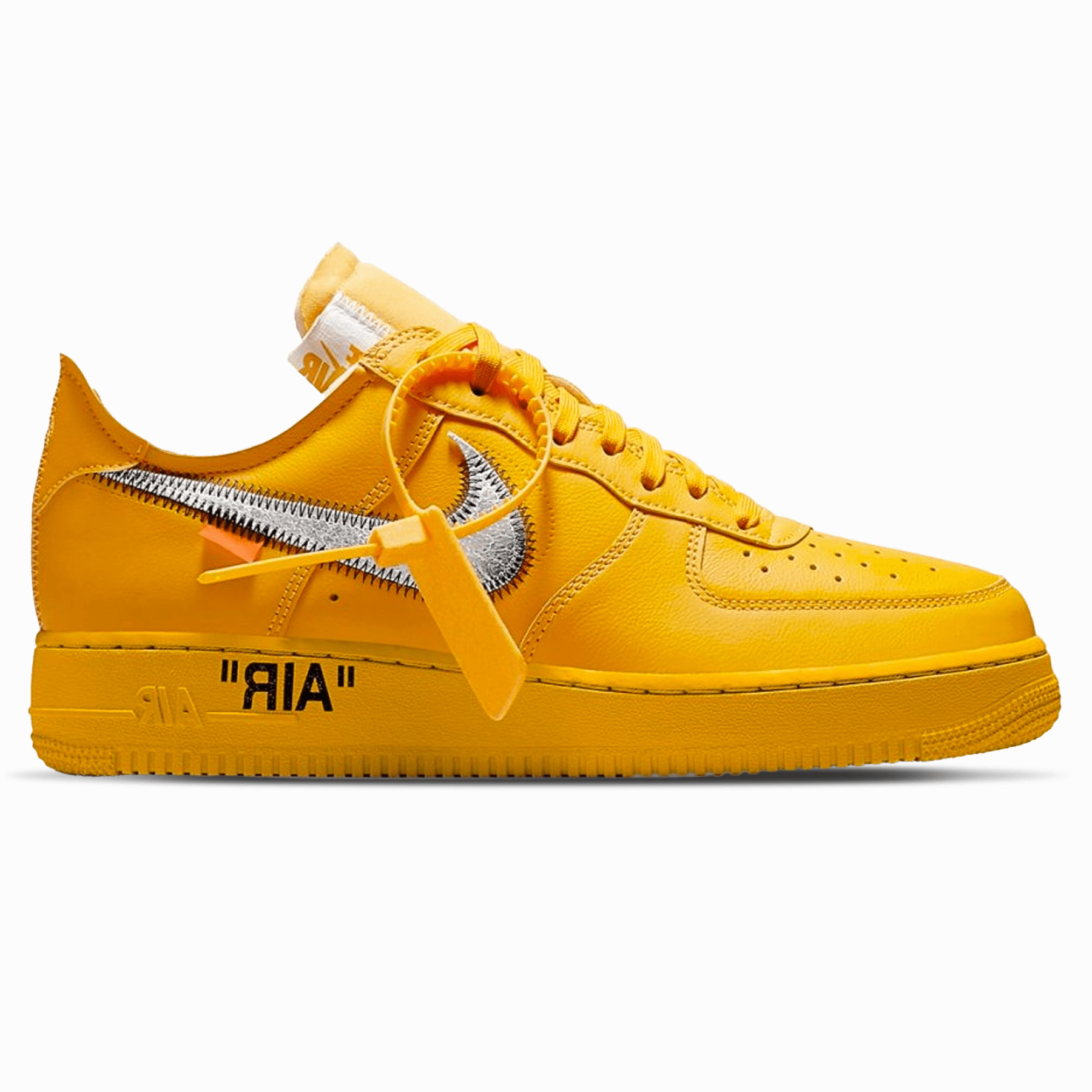 Slip-resistant fit OFF-WHITE X Nike Air Force 1 Low 'Lemonade'
