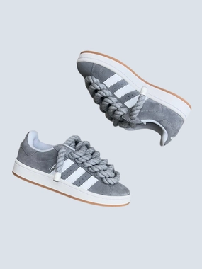 Grey ADIDAS CAMPUS X ROPE LACES Chill Day