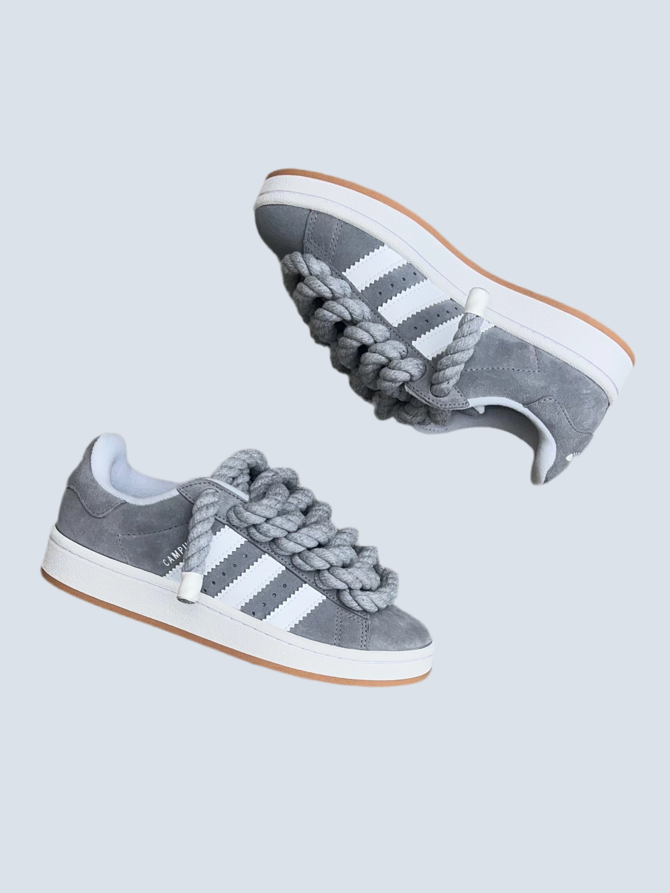 Grey ADIDAS CAMPUS X ROPE LACES Chill Day