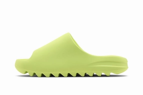 anatomical design Easy To Slip Yeezy Slides 'Glow Green'