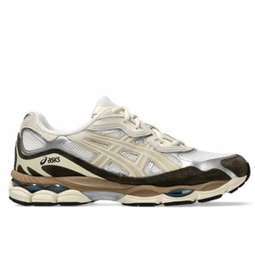 night - visibility shoes Asics Gel-NYC 'Cream / Cream'