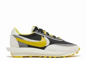 Lightweight Sole Nike LD Waffle sacai Undercover Black Bright Citron