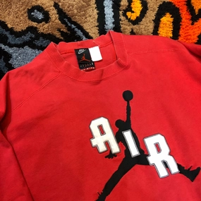 Vintage 1993' ORIGINAL AIR JORDAN CREWNECK Sole Tech Supportive Feel