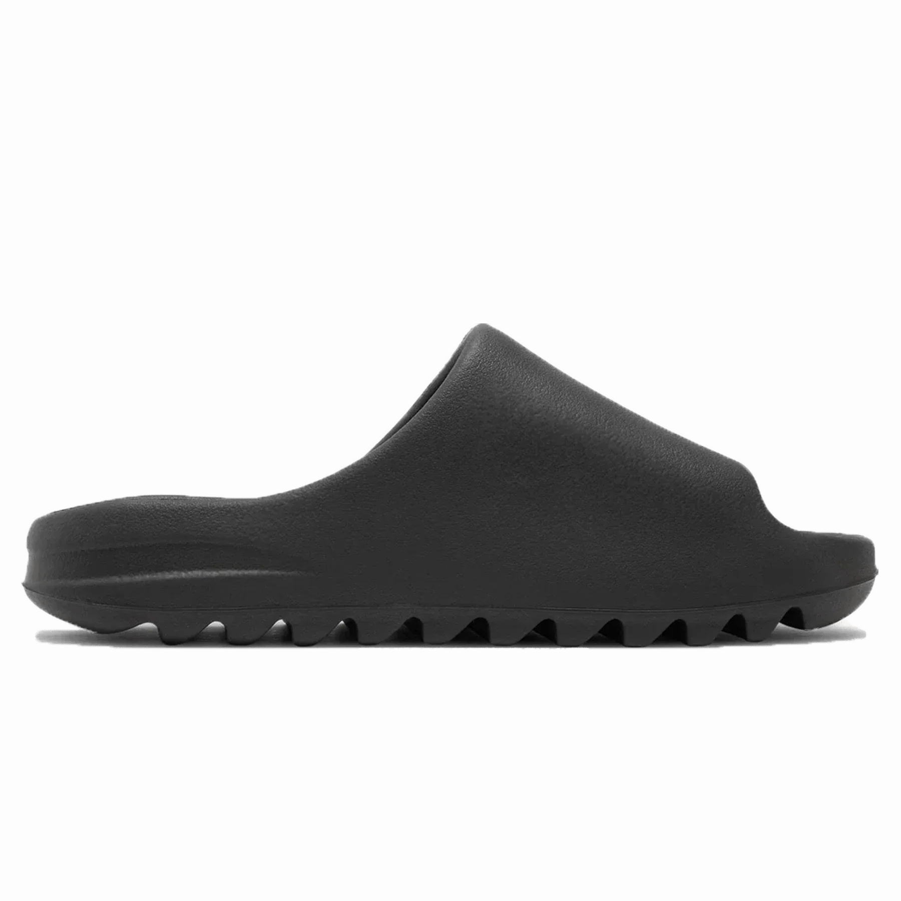 Durable Rubber Outsole Adidas Yeezy Slides 'Onyx' 2023 Restock