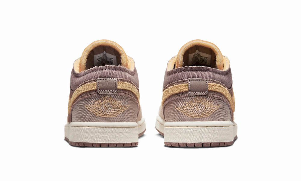 Air Jordan 1 Low SE Craft Taupe Haze Drawstring Lace