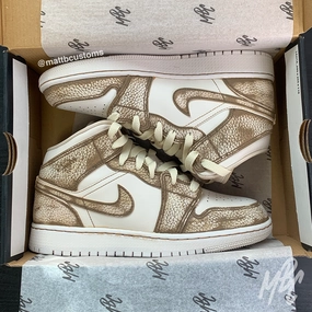 Aged Washed Out Colourway - Jordan 1 Mid | UK 5.5 Coast Hike