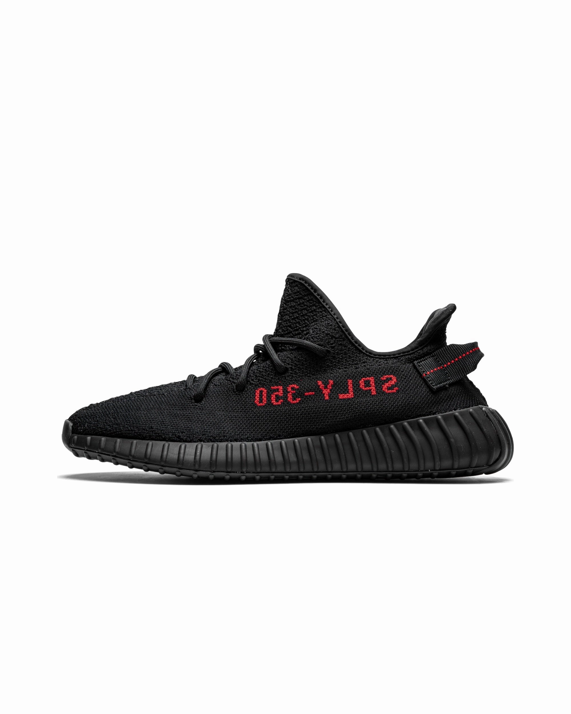 adidas Yeezy Boost 350 V2 Black Red Race day Cloud Comfort