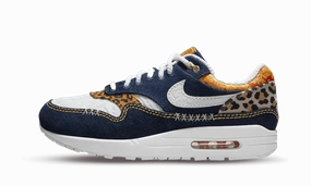 Trendy Style Nike Air Max 1 Premium 'Denim Leopard'