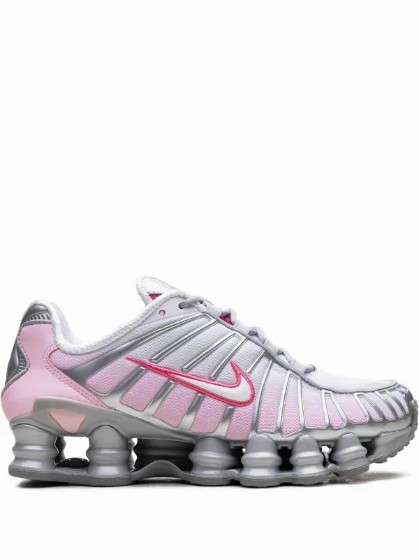 Shox TL Metallic Platinum/Pink Foam/White/Pinksicle Shock absorption Secure Grip