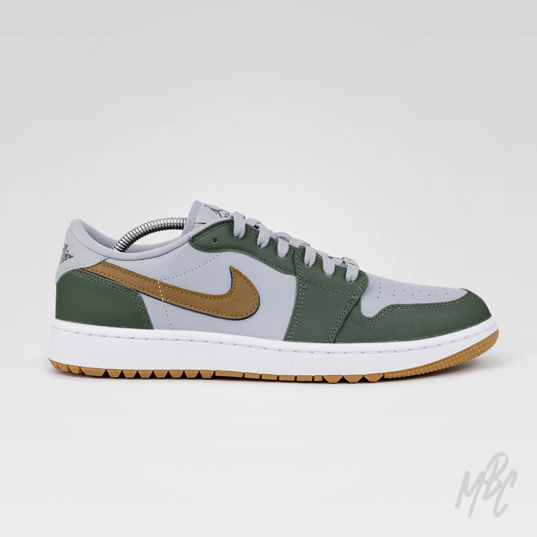 All Day Wear Fairway Gold - Jordan 1 Low Golf Custom