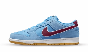 Quick piece Street Motion Nike SB Dunk Low Valour Blue Team Maroon