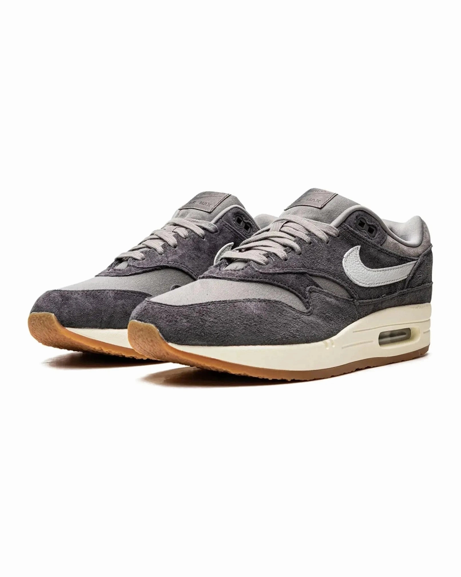 Nike Air Max 1 Crepe Soft Grey colorful shoe appearance