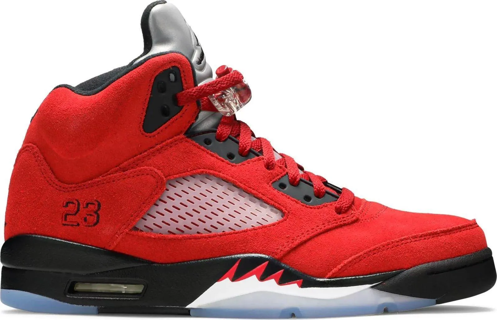 Air Jordan 5 Retro Raging Bull Red foam - cushioned shoes running in a nature reserve shoes