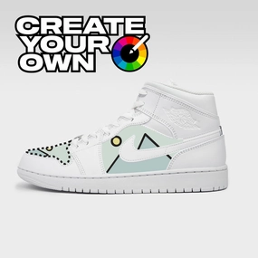 Cut & Sew (Create Your Own) - Jordan 1 Mid Custom Bridge Trek Speed Jog