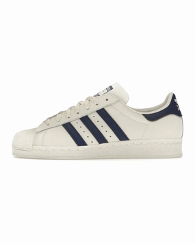 Easy Cushioning Seamless Comfort Adidas Superstar 82 White Dark Blue