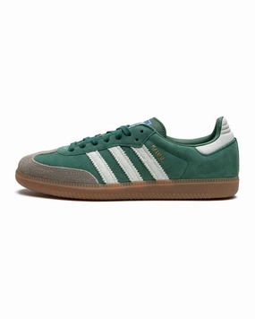 High Traction Smooth Step Adidas Samba Collegiate Green Gum Grey Toe