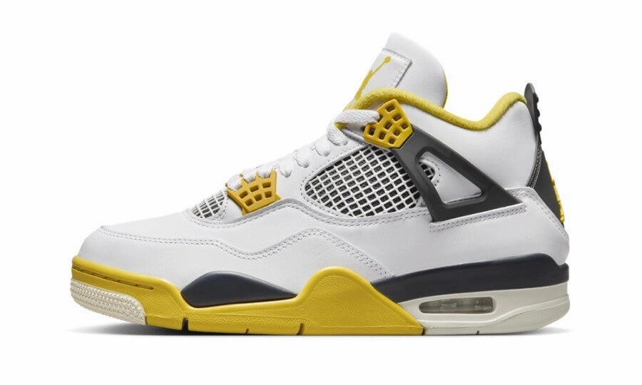 running in solid colors running - club Jordan 4 retro vivid sulfur (women's)