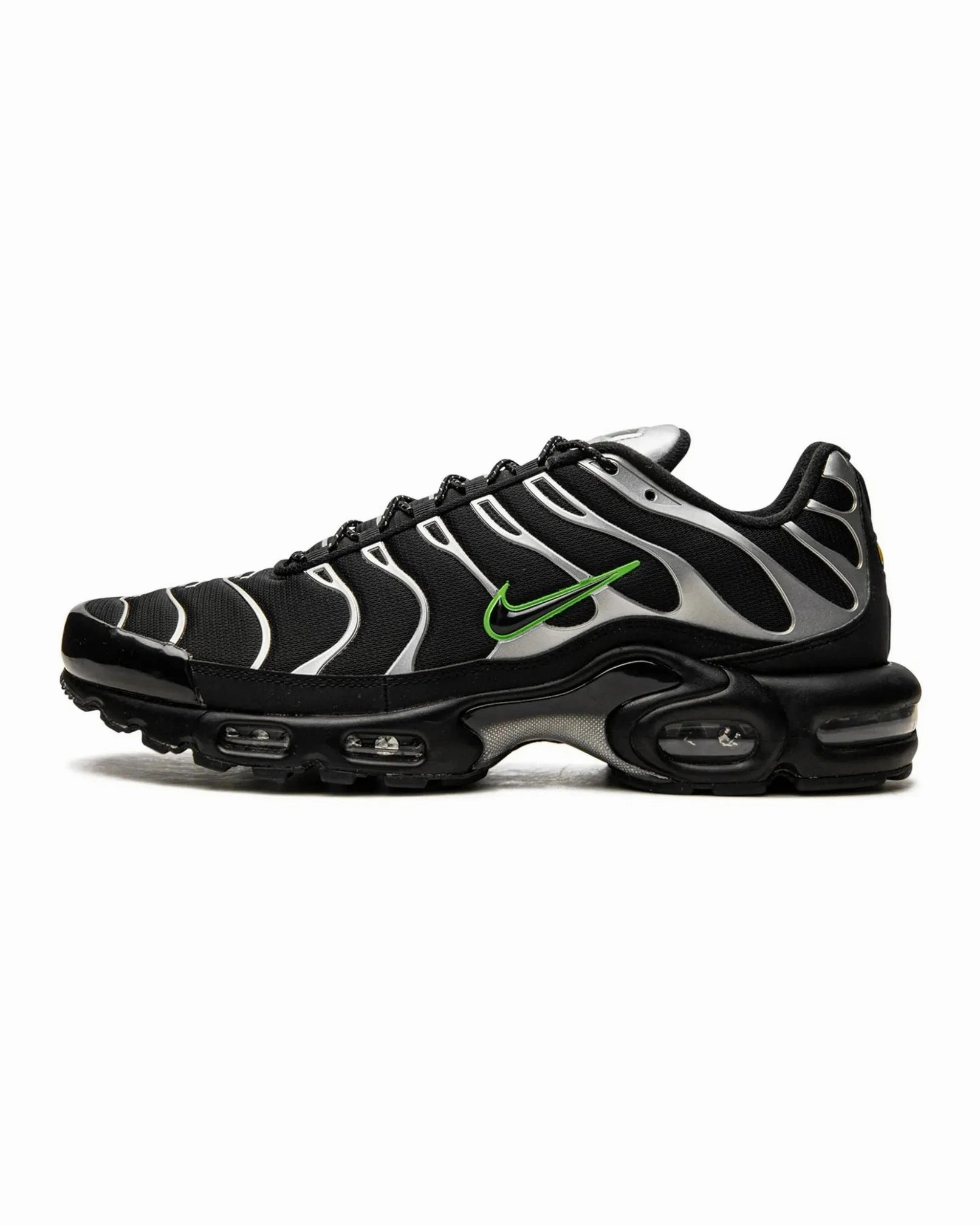 New Arrival Nike TN Black Silver Green Strike