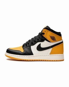 Nike Air Jordan 1 High Yellow Toe Durable Sole