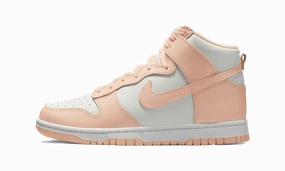 suede - finish - design shoes noiseless Nike Dunk High Crimson Tint