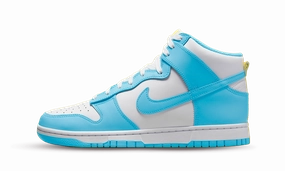 Nike Dunk High Blue Chill Run Support Quick Outfits