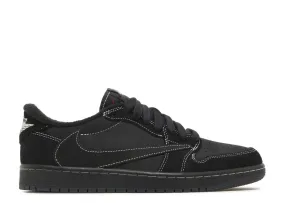Jordan 1 Low Travis Scott Black Phantom packable