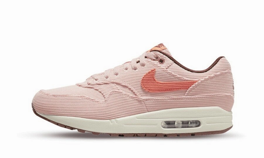 Nike air max 1 prm corduroy coral stardust Supportive Comfort