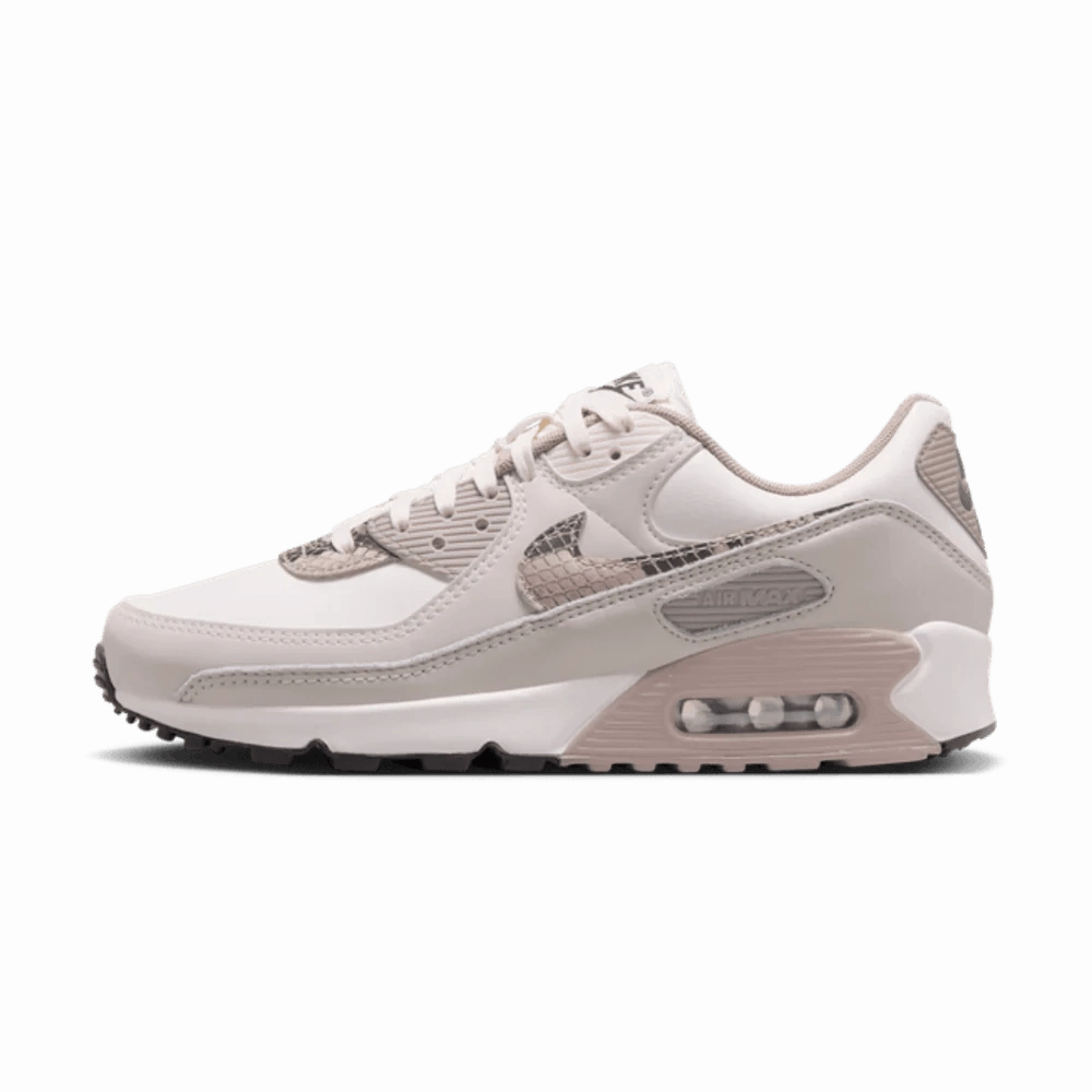 Stretch fit Nike Air Max 90 Light Pink Snakeskin (Women's)