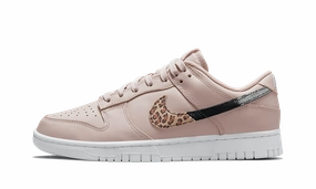 Nike Dunk Low SE Dusty Pink Animal Swoosh neoprene - upper shoes