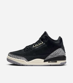 Cushioned Walk Outdoor Footwear Nike - Air Jordan 3  Retro - Off Noir