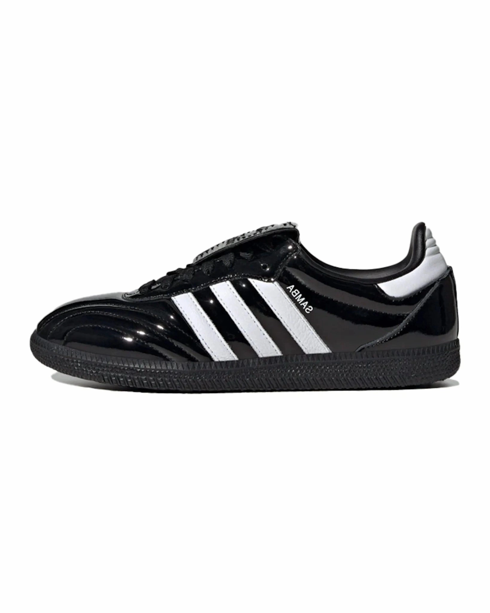 Adidas Samba LT Core Black Patent Leather Walking Vibe Pure Fit