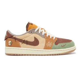 Jordan 1 Low Zion Williamson Voodoo mystery - themed running option Strength - improving