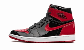 Workout Ready Air Jordan 1 Retro High OG Bred Patent