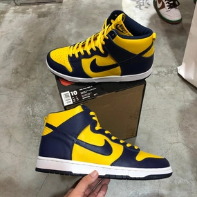 Urban Sport DS 1999' Nike Dunk High LE MIDNIGHT NAVY VARSITY MAIZE