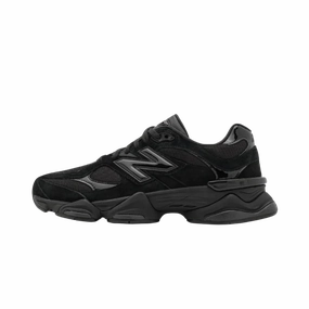 Innovative solution work - out shoes New Balance 9060 Triple Black Patent