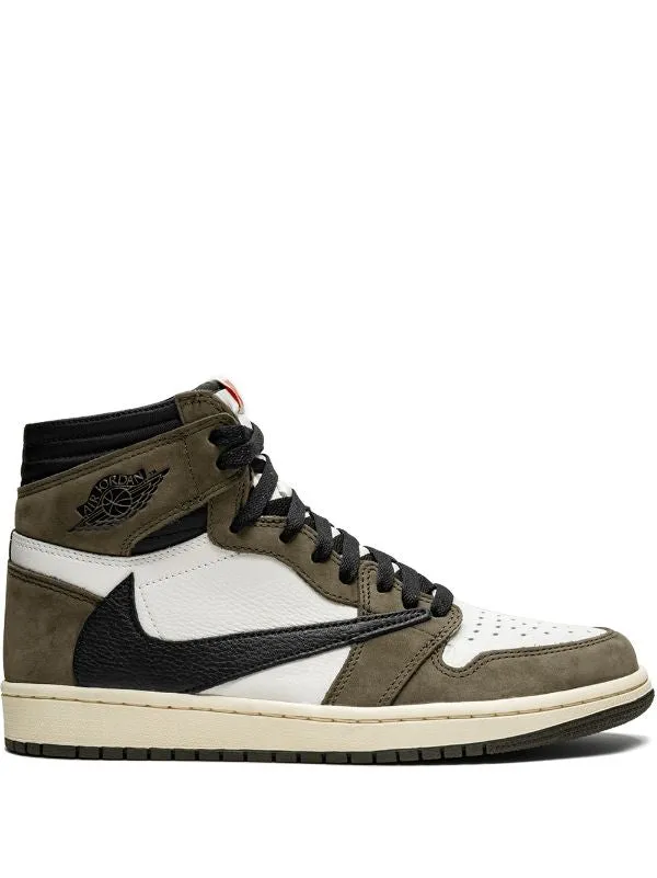 Light Color traction - control - functionality shoes Travis Scott Air Jordan 1 High TS SP sneakers