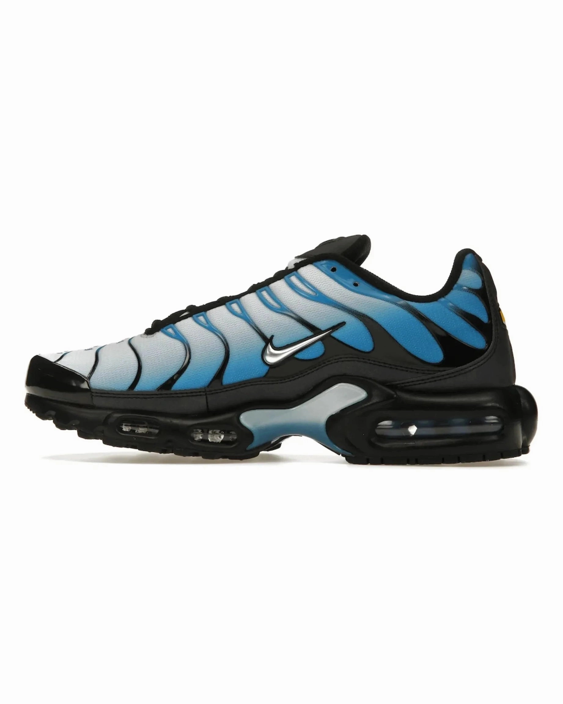 Nike TN Blue Gradient running in a strait area shoes