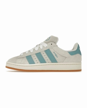 Adidas Campus 00s Crystal White Preloved Blue Neutral Base Stretchy Material