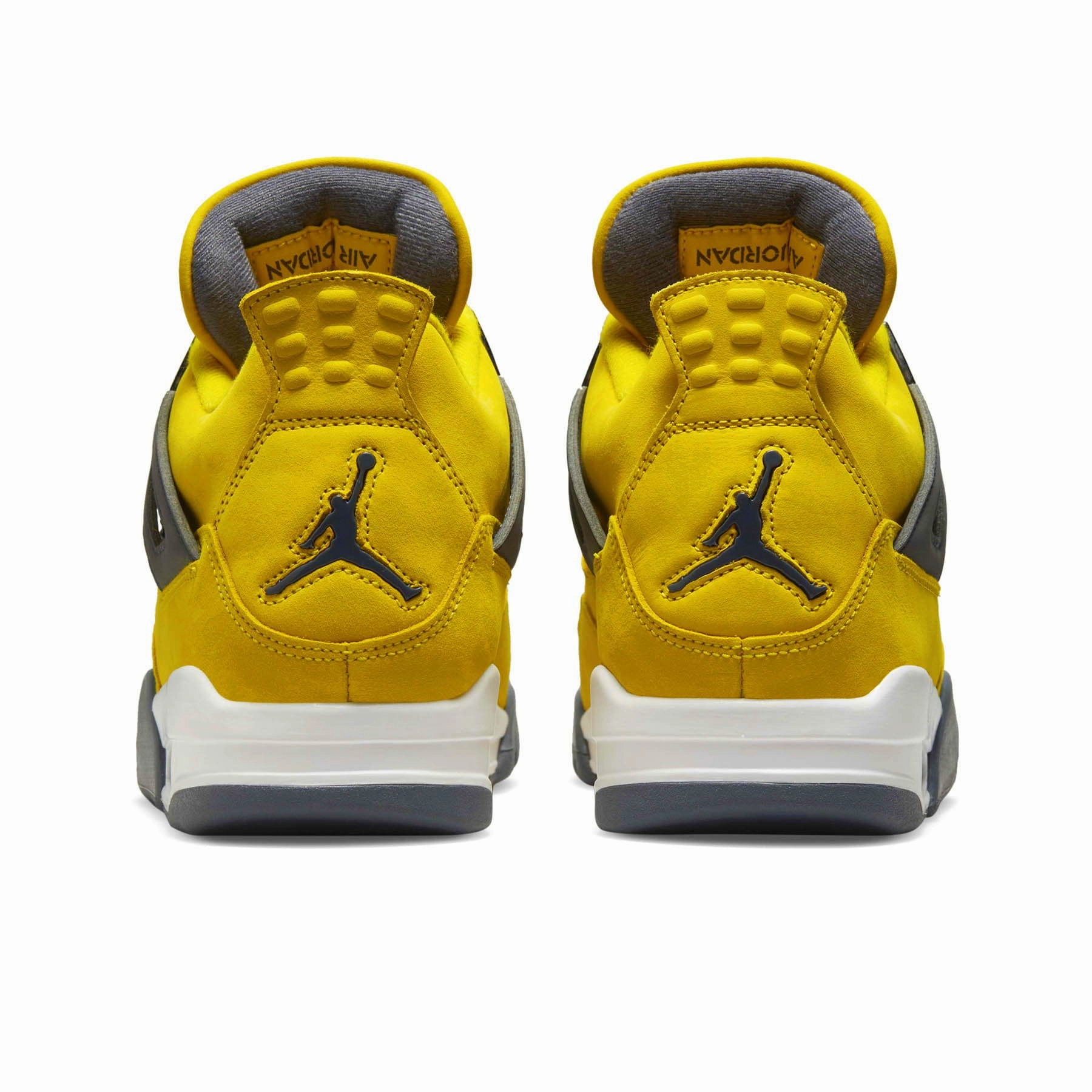 Air Jordan 4 Retro 'Lightning' 2021 Unique Design Quick Lace System